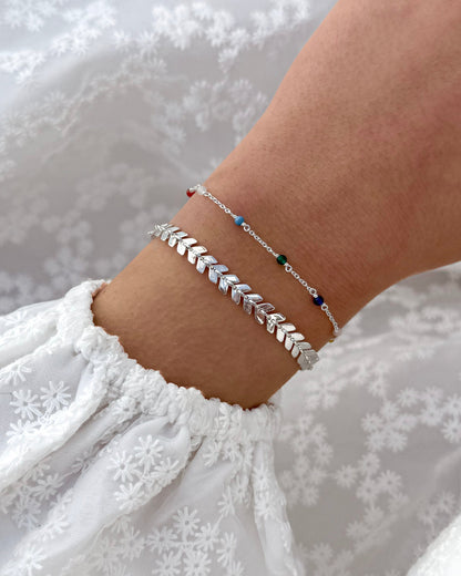 Layers Olivia Bracelet Silver Syster P