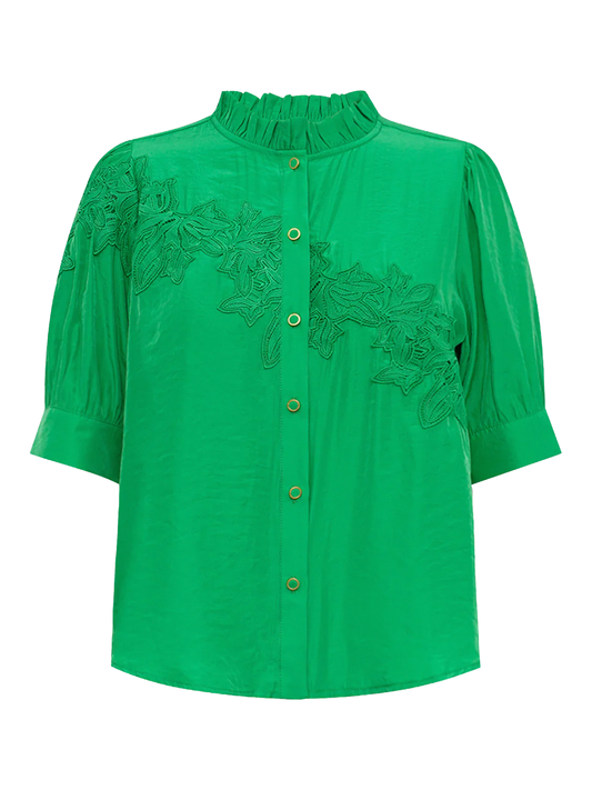 MilGO Ellie Blouse Grass Green
