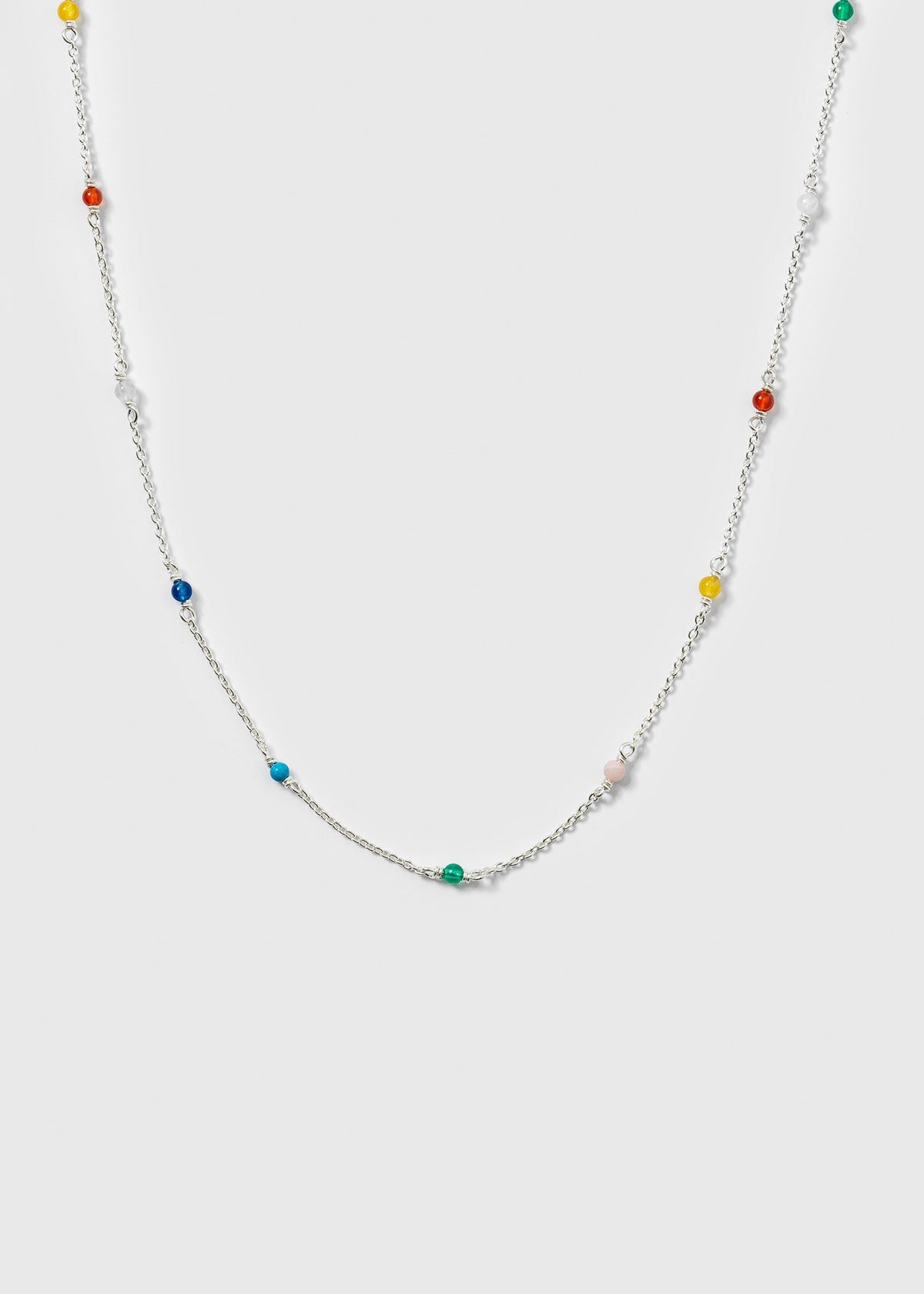 Santa Monica Necklace Silver Syster P