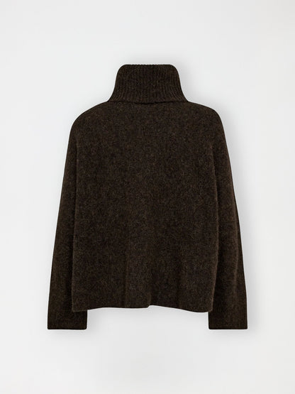NoomiGO Sweater Brown Melange Gossia