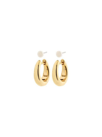 Starlight 2-in-1 Earring Set Gold Pilgrim