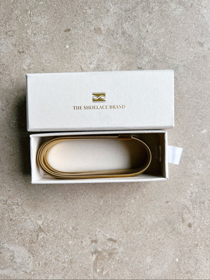 Shirt Sleeve Holder Gold The Shoelace Brand