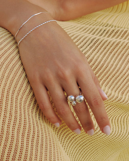 Universe Ring Silver Syster P