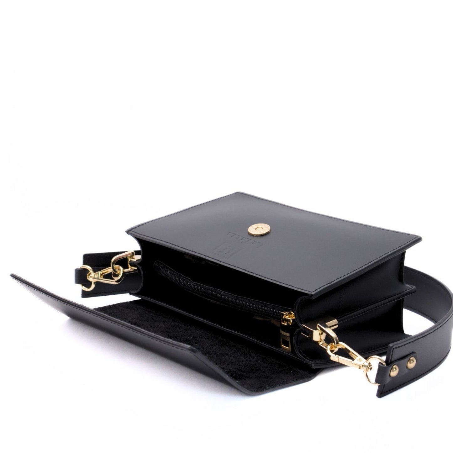 Ardea Leather Bag Black Latalia