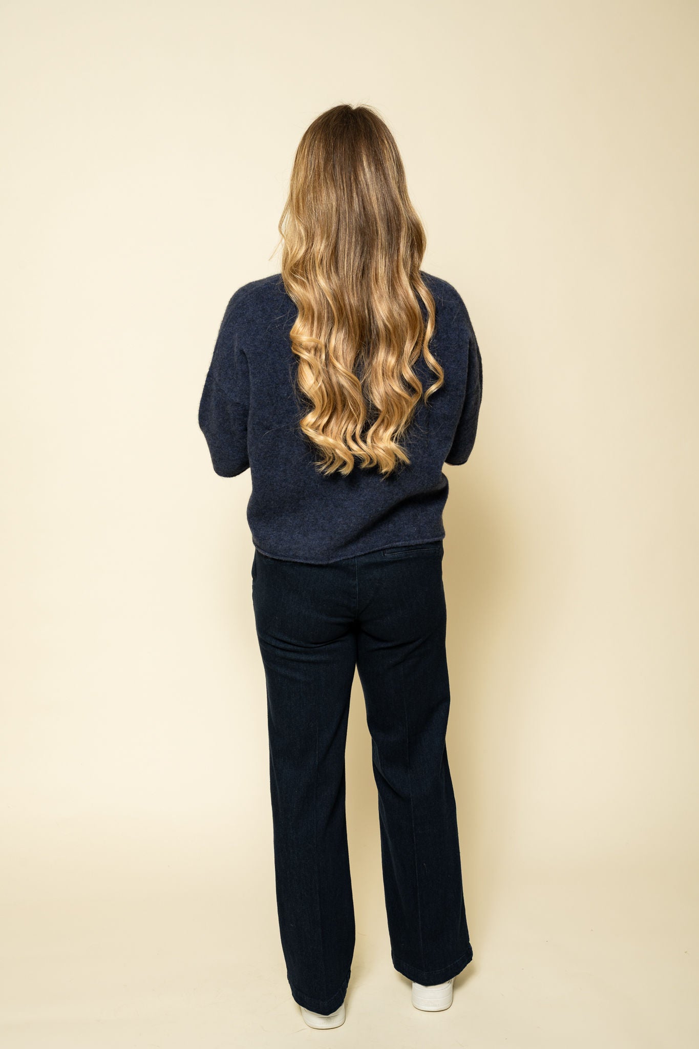 Mika Yak Funnelneck Sweater Night Teal Filippa K