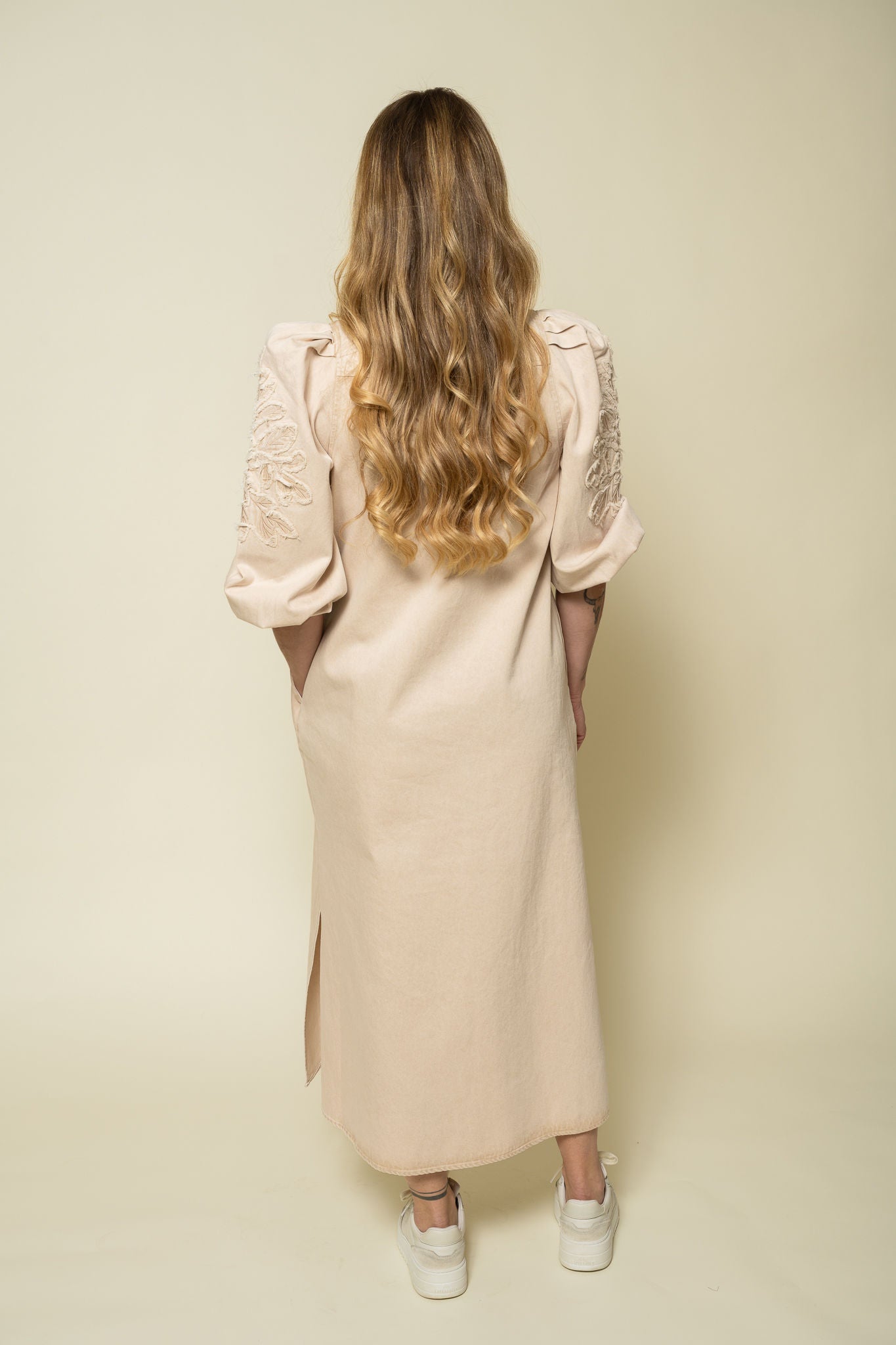 MelisseGO Dress Creme Washed Gossia
