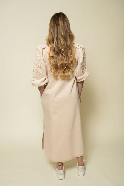 MelisseGO Dress Creme Washed Gossia