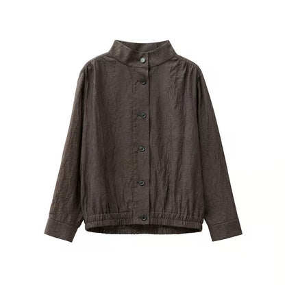 Solange Shirt Ash Brown A Part of the Art