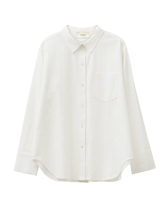 Bold Shirt Ivory Stripe A Part of the Art
