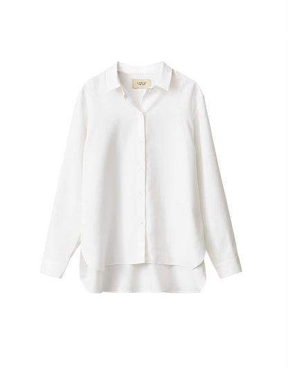 Daily Shirt Soft Modal White A Part of the Art