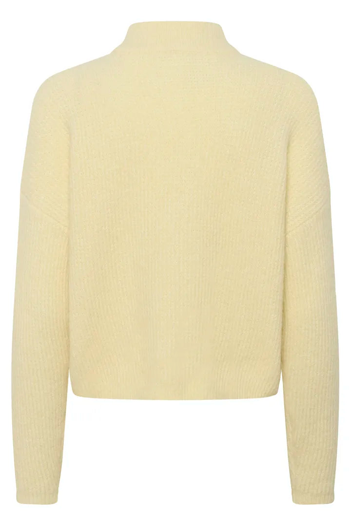 AlphaGZ Short Cardigan Frozen Dew Mél Gestuz