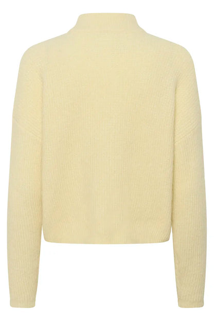 AlphaGZ Short Cardigan Frozen Dew Mél Gestuz