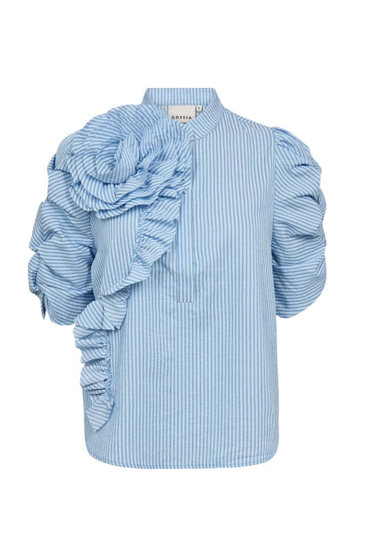 ZabinaGO Ea Blouse Blue Stripes Gossia