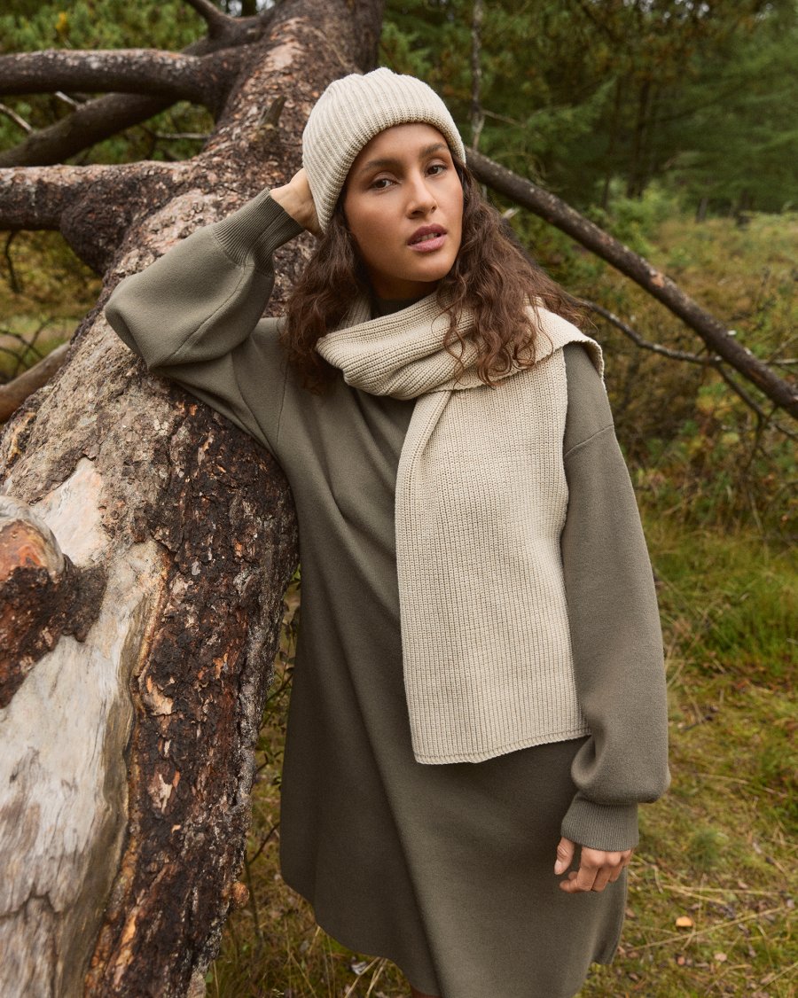 Galine Rachelle Icon Beanie Oatmeal Melange MSCH
