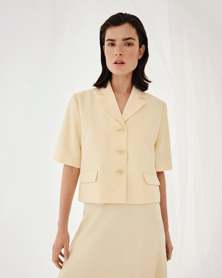 Keeley Edelmira 2/4 Blazer Bleached Sand MSCH