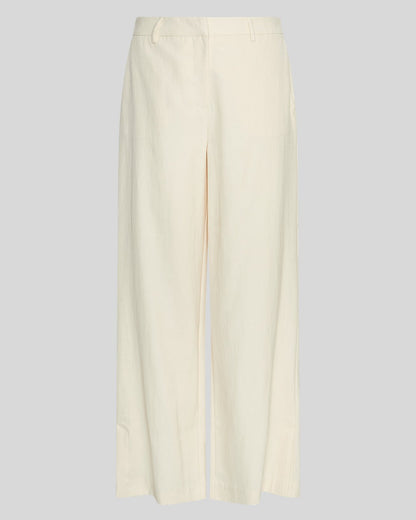 Keeley Edelmira HW Pants Bleached Sand MSCH