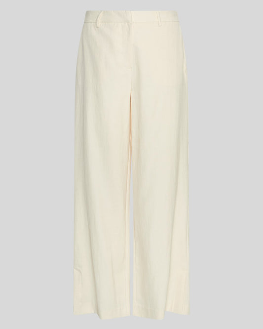 Keeley Edelmira HW Pants Bleached Sand MSCH