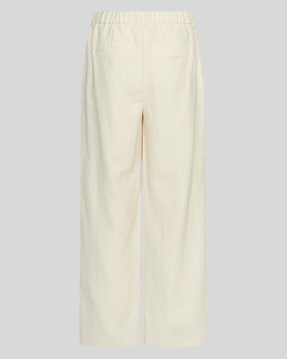 Keeley Edelmira HW Pants Bleached Sand MSCH