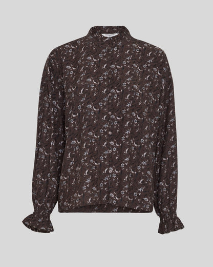 Michella Shirt Hot Fudge Flower MSCH