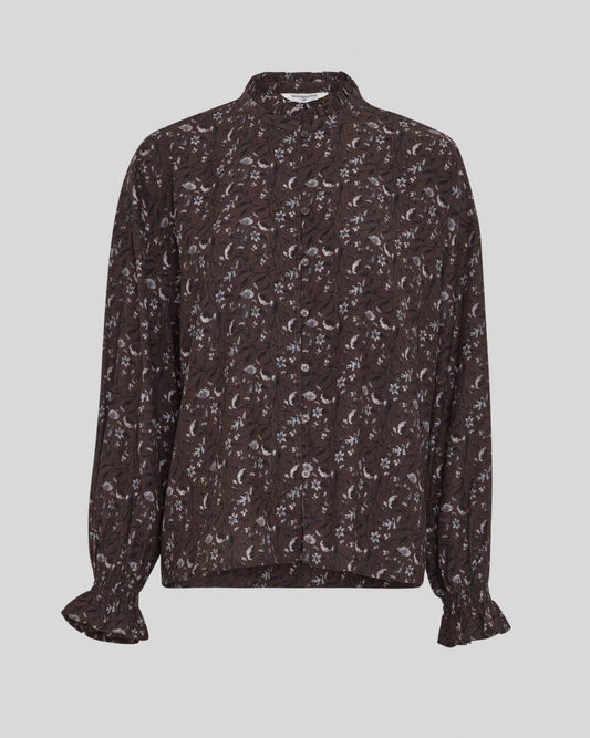 Michella Shirt Hot Fudge Flower MSCH