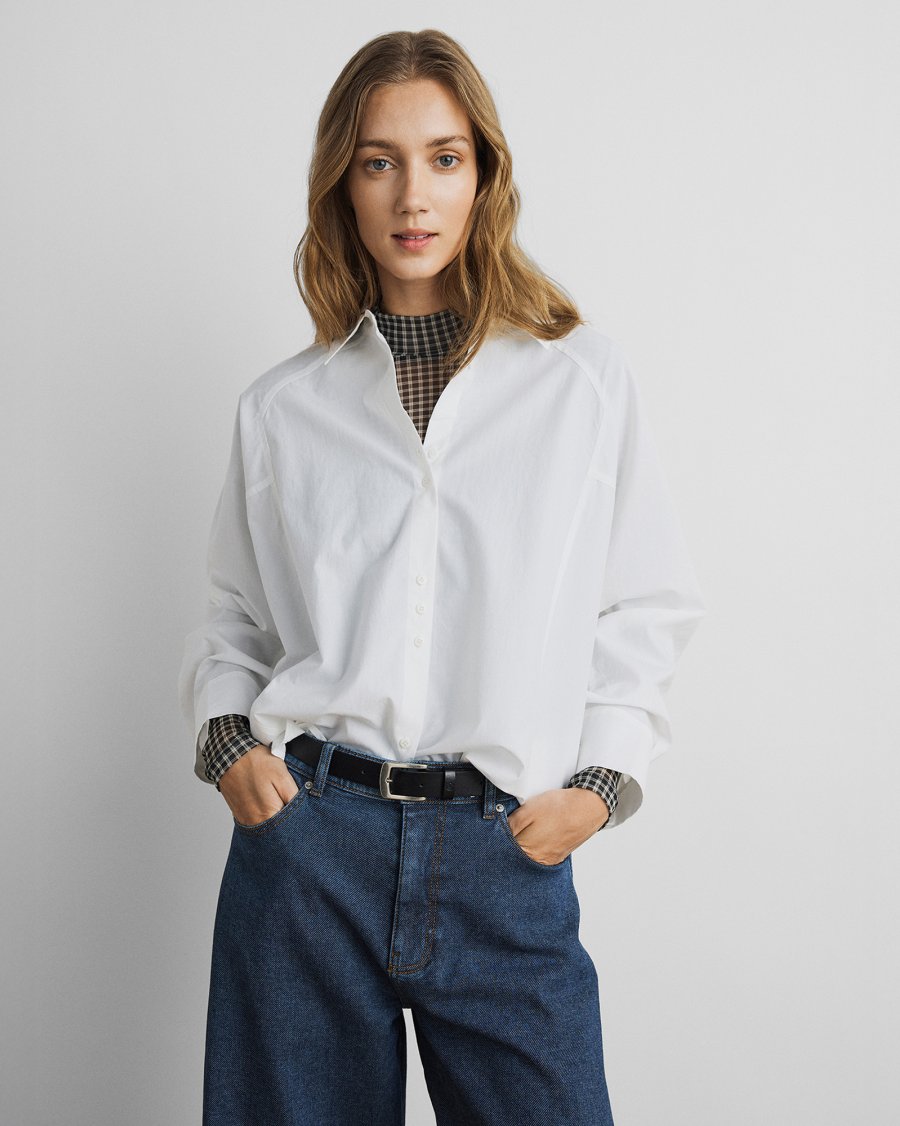 Susana Selmina Shirt Bright White MSCH
