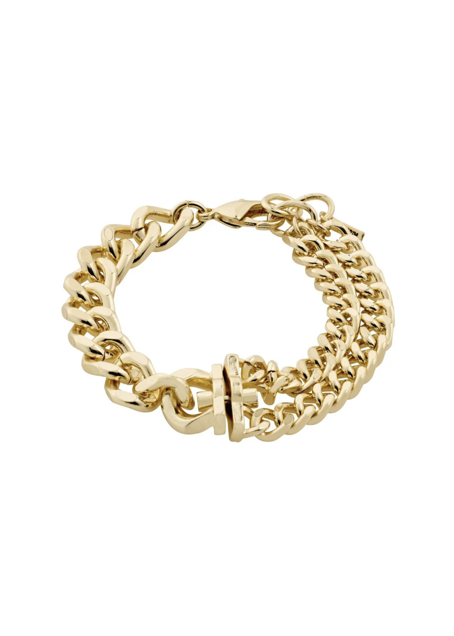 Friends Chunky Chain Bracelet Gold Pilgrim