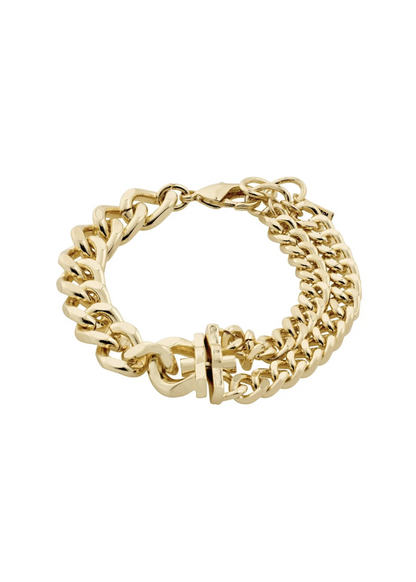Friends Chunky Chain Bracelet Gold Pilgrim