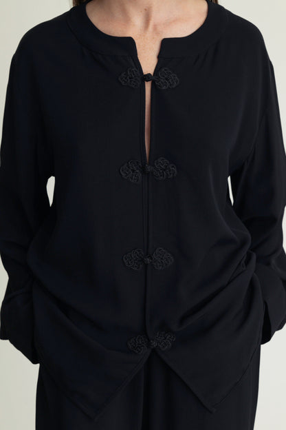 Poise Shirt Black A Part of the Art
