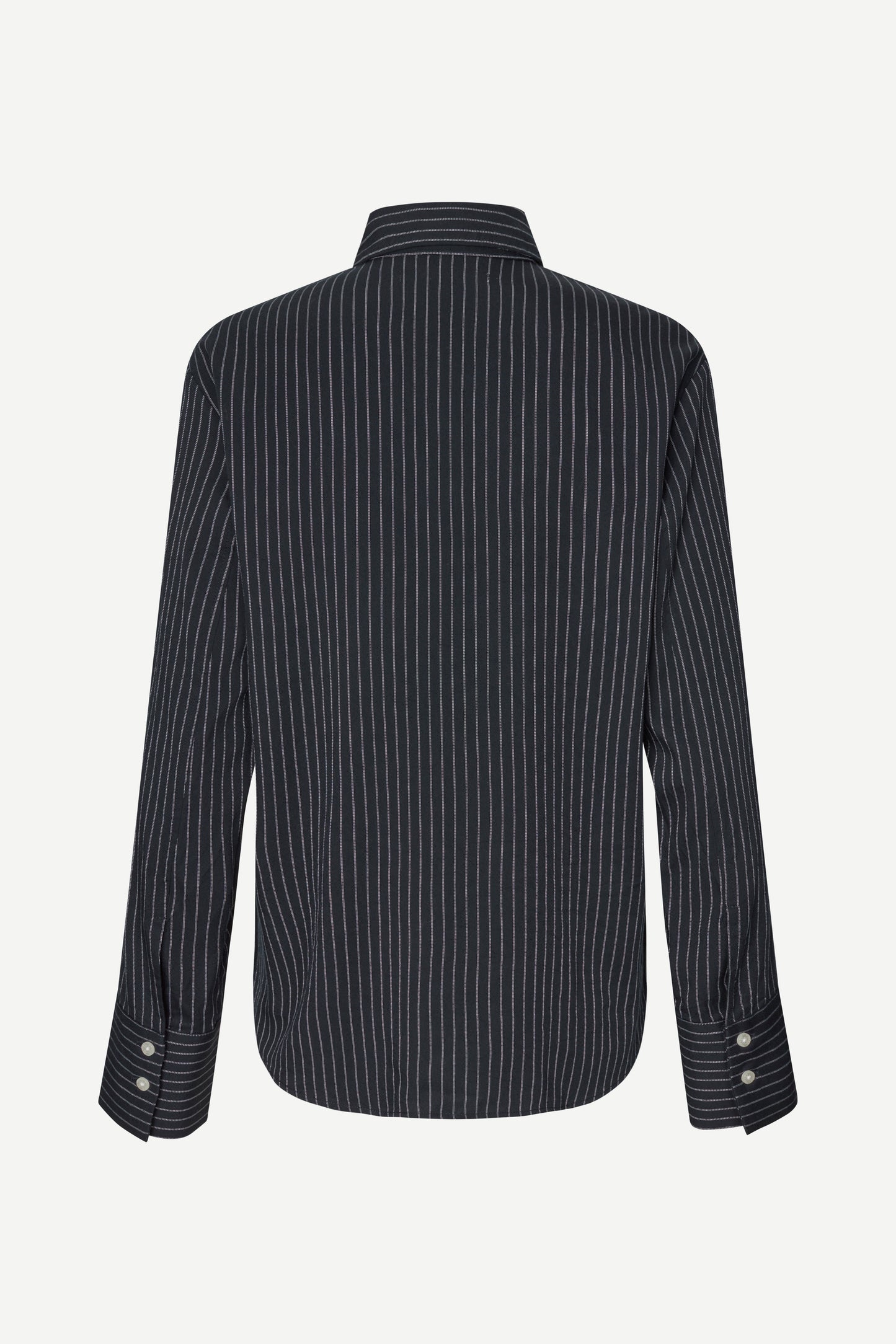 Saryanna Shirt 16067 Salute Pinstripe Samsoe Samsoe