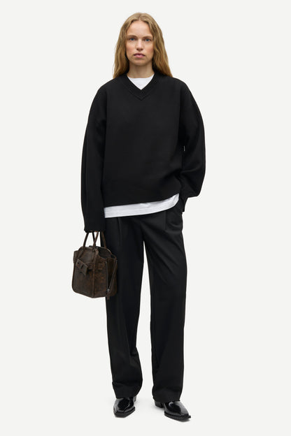 Salissy V-neck 15825 Black Samsoe Samsoe