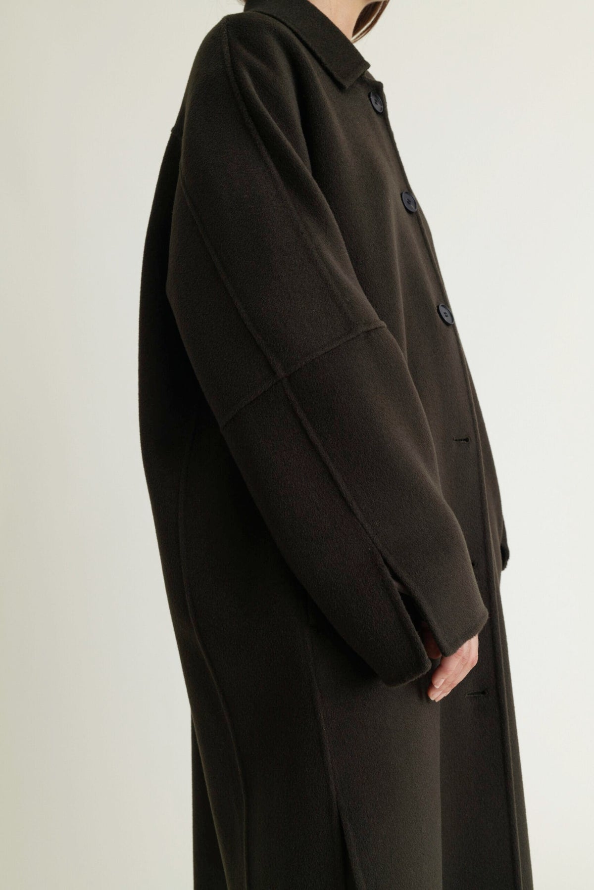 Lyric Coat Luxe Wool Forest Green A Part of the Art