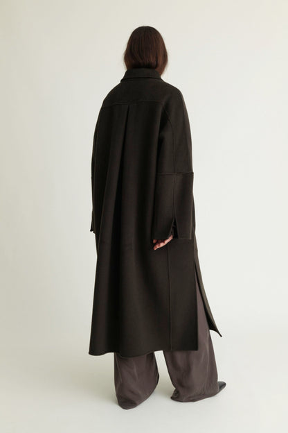 Lyric Coat Luxe Wool Forest Green A Part of the Art